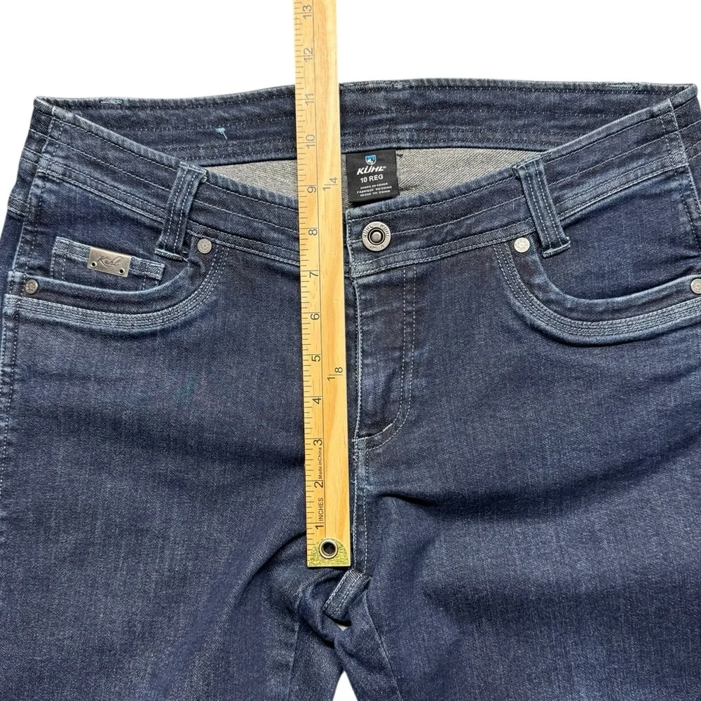 Kuhl Thermik Jean Womens Size 10 Straight Dark Wash Hiking Workwear Performance‎ - Picture 7 of 13